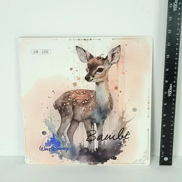Realistic Bambi Disney 100th Anniversary Limited Art Card Print Big One 214/255